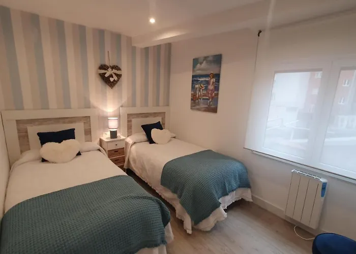 Apartment Jasjose Playa - Frente A San Lorenzo, 2 Hab, 6 Pax, Wifi - Vut-2047-as Gijon